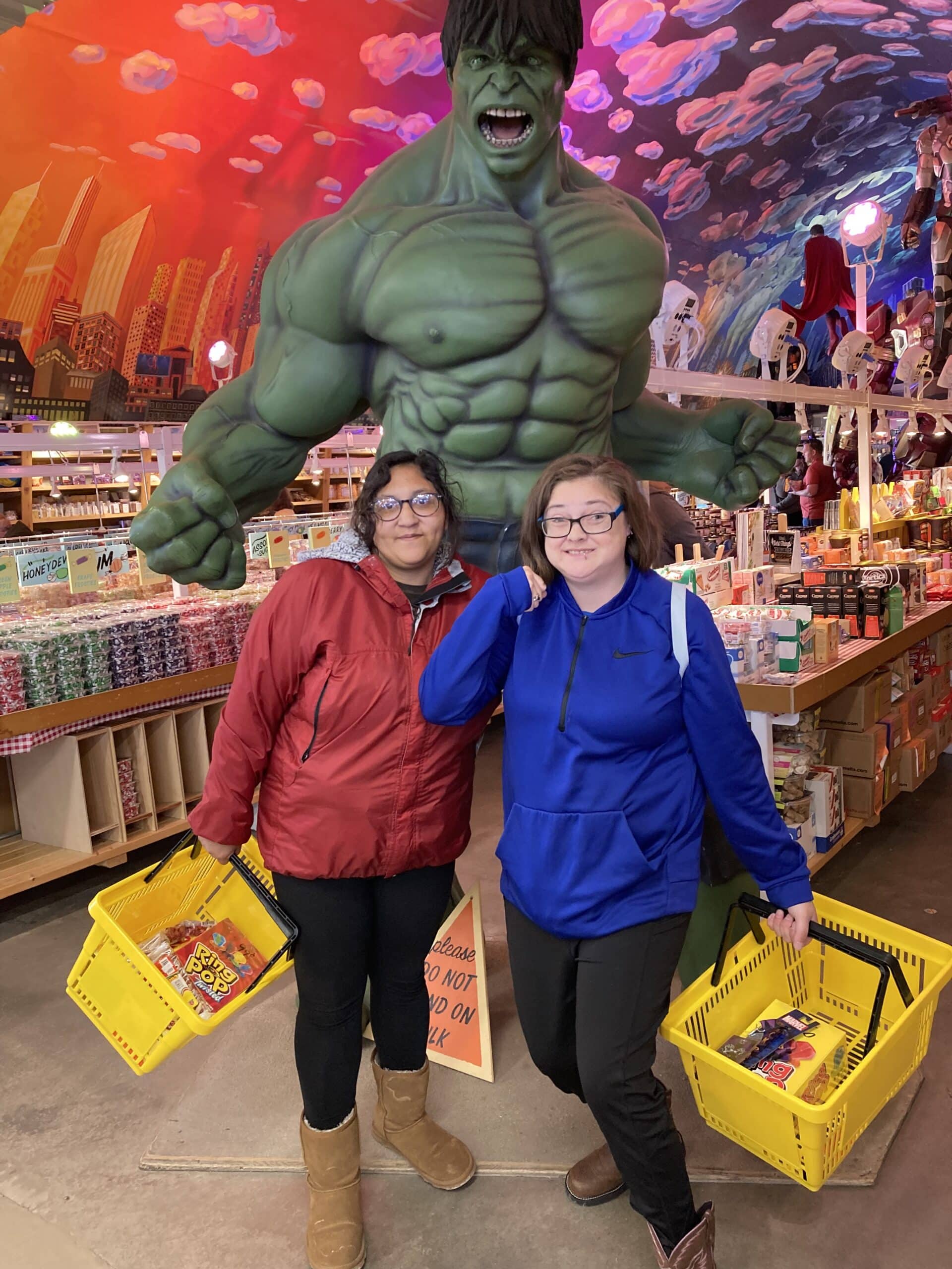 Fourth Ave Homes Residents At Candy Store